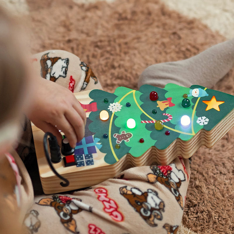 Montessori Christmas Switch Board