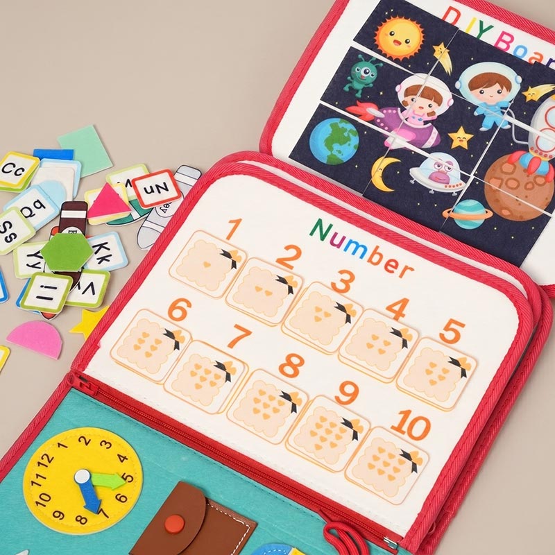 Montessori Interactive Busy Bag