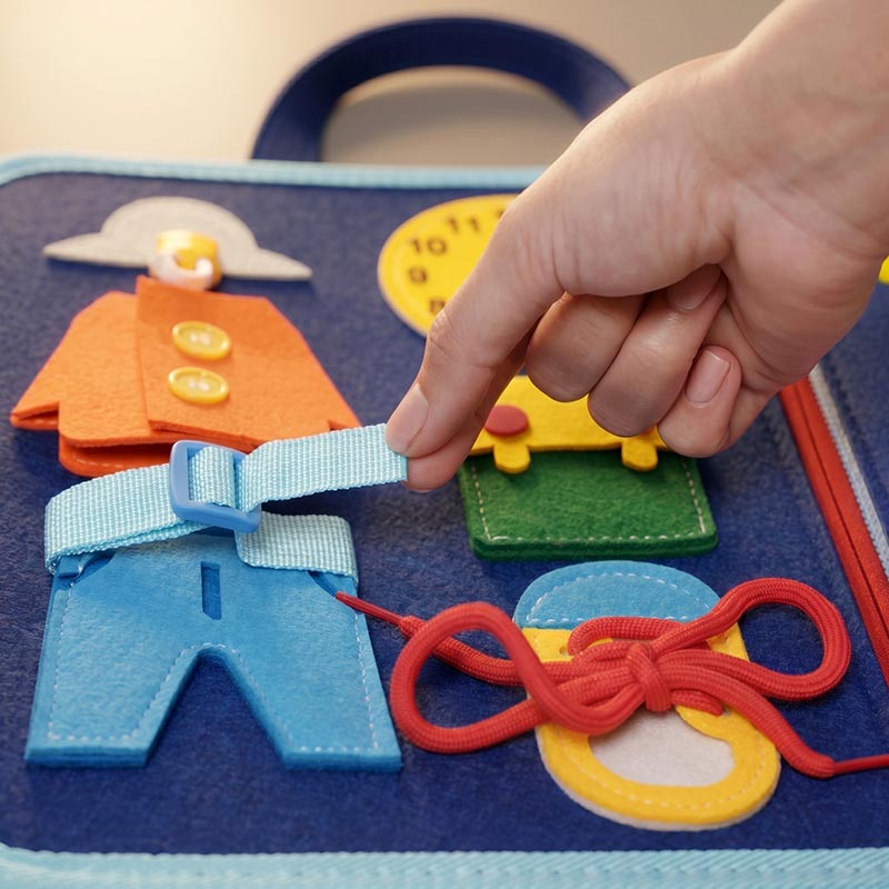 Montessori Interactive Busy Bag