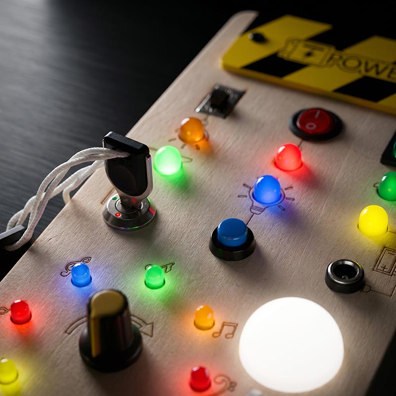 Montessori Wooden Switch Board