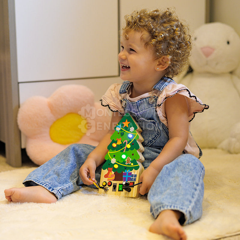 Montessori Christmas Switch Board