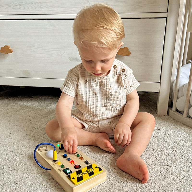 Montessori Wooden Switch Board