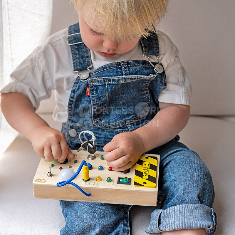 Montessori Wooden Switch Board